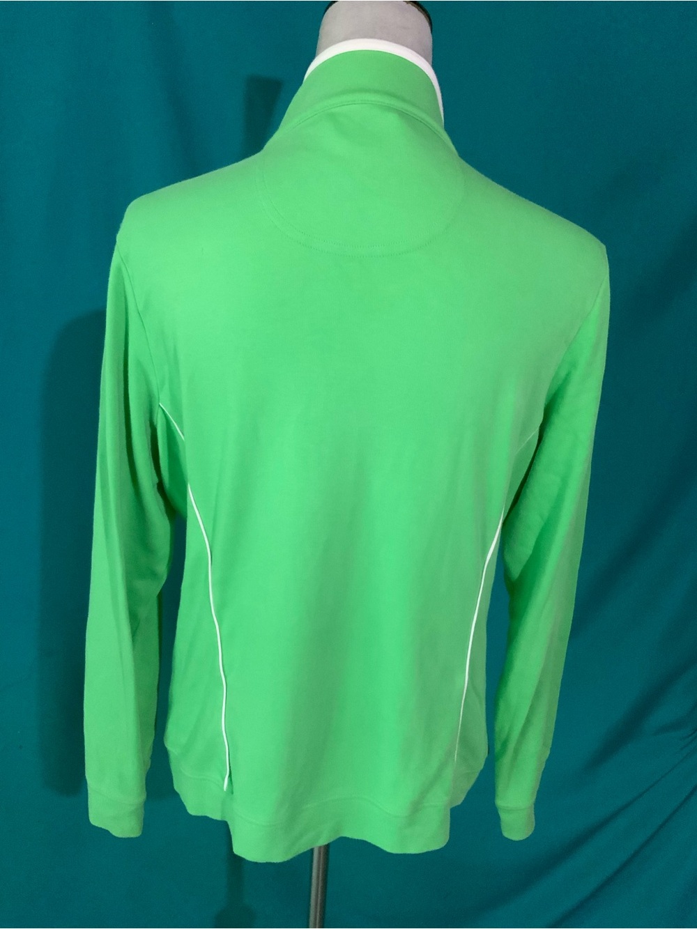 Magnolia Lane Official MASTERS TOURNAMENT Lime Green Full-Zip Bomber Jacket - Picture 2 of 4